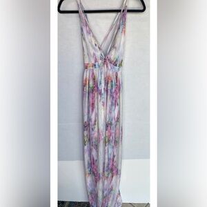 OH MY LOVE LONDON‎ WOMEN'S STRAPPY TIE DYE MAXI DRESS XS